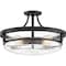 Quoizel Outpost Semi-Flush Mount QF3419PN - alternate 1